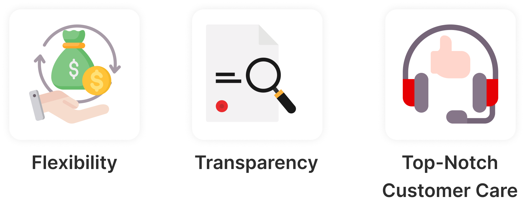 How are 1 - Money’s services different from other licensed money lenders